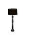 Art et Lumiere Floor Lamp H155xW24cm. Black