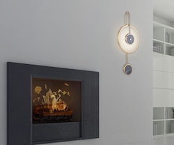Luma Lumină De perete LED Auriu 58cm