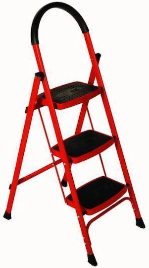 Veritas Trittleiter Eisen 3 Stufen 72cm