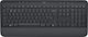 Logitech K650 Безжично Само клавиатура Английски UK Сив