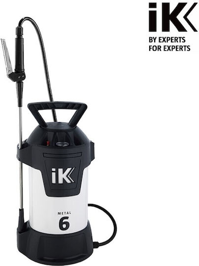 IK METAL 6 Pressure Sprayer with Capacity 9lt 6bar