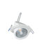 Aca Metallic Recessed Spot with Integrated LED and Warm White Light Beige 1pcs