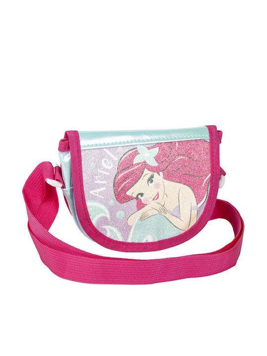 Cerda Disney Princess Παιδική Τσάντα Ώμου Ροζ 15x4x15εκ.