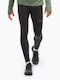 Nnormal Herren Sportleggings Kompression Kurz Schwarz