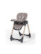 FreeOn And Foldable Baby Highchair With Adjustable Height Brown
