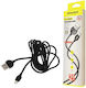 Awei Cl-61m Reguläres USB 2.0 Zu Micro-USB-Kabel Schwarz 2m GZ-19972 1 Stück