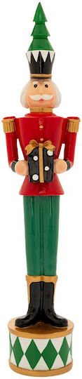 Iliadis Soldat Weihnachts-Nussknacker Mehrfarbig aus Polyresin Höhe 47cm.
