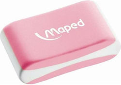 Maped Γόμα για Μολύβι Essentials Soft Ροζ Ροζ
