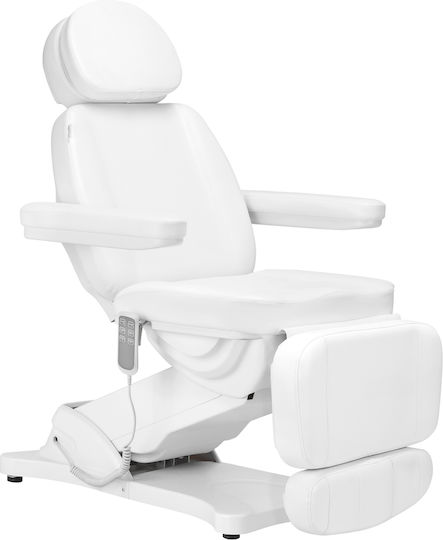 Elektrisches ästhetisches Bett Sillon Classic 3 Motoren Weiß