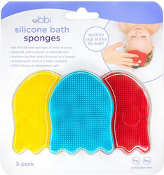 Ubbi Baby-Badeschwämme Ubbi Jellyfish Silicone 3Stück Ubbi Baby-Badeschwämme Ubbi Jellyfish Silicone 3Stück