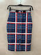 Midi Fustă Carou Tartan Blue