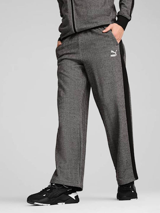 Pantaloni de trening fără Elastic Black