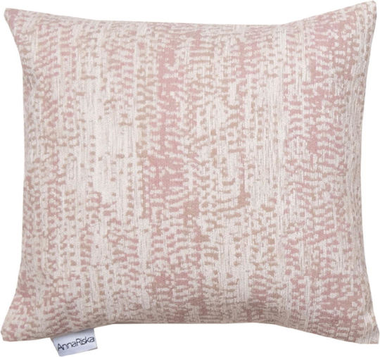 Anna Riska Μαξιλάρι Καναπέ 1452 Blush Pink 42x42εκ.