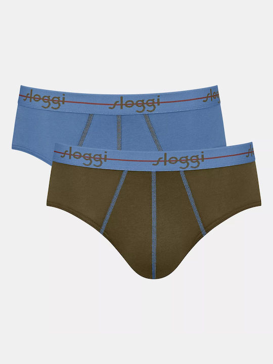 Sloggi Start Midi Мъжки слипове Raf-khaki 2Опак...