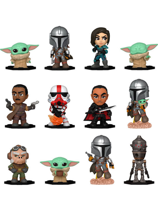 Funko Мистерия на миниатюрите Сляпа кутия: Междузвездни войни: Мандалорианецът - The Mandalorian 12бр