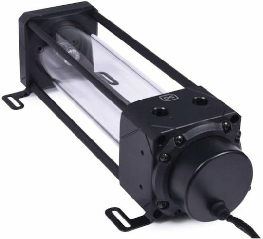 Alphacool Eisbecher Aurora D5 250 mm VPP Apex D5 - Acetal/Glass Μαύρο