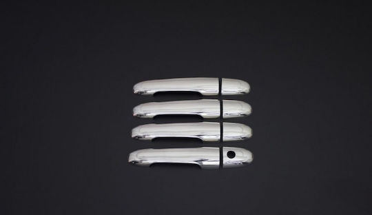 Chrom-Zierleisten-Set Türgriffe Kompatibel mit Mercedes Vito W639 2003-2014