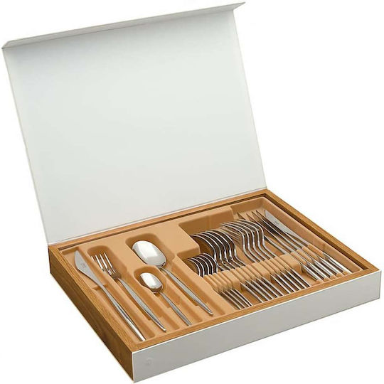 Dalper Set de Tacâmuri Inoxidabil Argintiu 24buc