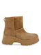 Wildleder Stiefeletten Damen Braun