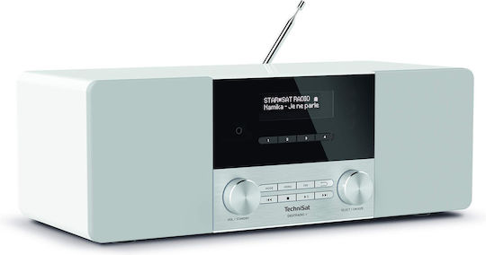 Technisat DigitRadio 4 Επιτραπέζιο Ραδιόφωνο Ρεύματος DAB+ με Bluetooth Λευκό