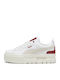Mayze Lth Women's Flatforms Sneakers White
