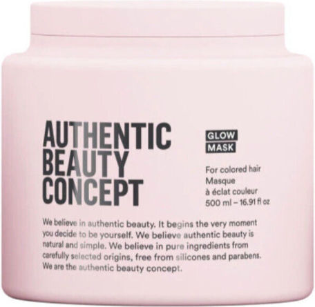 Authentic Beauty Concept Glow Μάσκα Μαλλιών για Διατήρηση Χρώματος 500ml