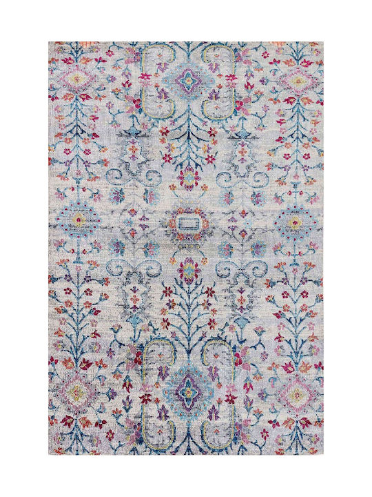 Conceptum Hypnose Килим Правоъгълена Blue-pink-...
