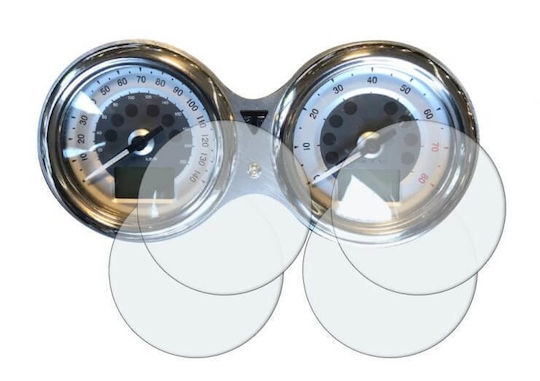 Speedo Angels Protecție instrumente motocicletă Triumph Thruxton Transparent