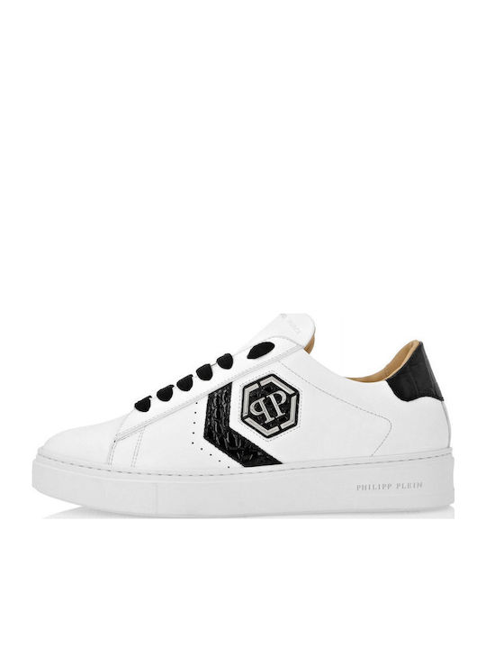 Herren Sneakers White-Black