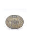Zaros Tabletop Metallic Lantern Gold 20x13.5x20cm