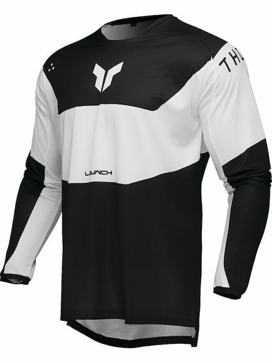 Thor Launchmode Men's Jersey Motocross Black