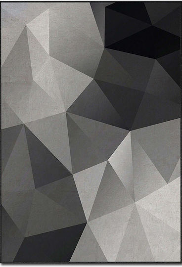 Conceptum Hypnose Teppich Rechteckig Synthetisch,Polyester/Cotton/Leather Black-white