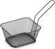 Viosarp Serving Basket Metallic with Dimensions 14x11.3x7cm 1pcs