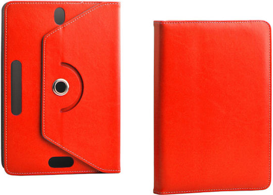 Universelle Tablet-Hülle 9-10" Lederständer Rot