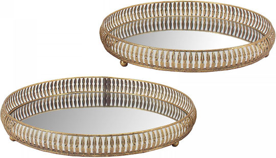 Zaros HT664 Metallic Decorative Tray