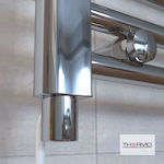 Electric Resistance 600w Heated Towel Rail Chrome