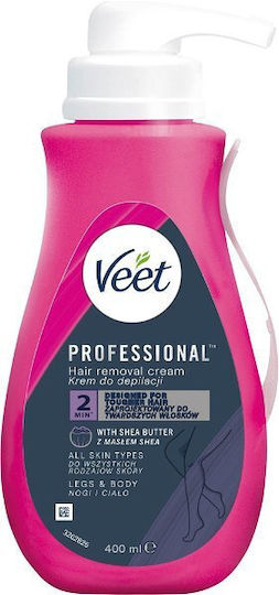 Veet Hair Removal Body Cream Professional 400ml