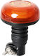 LED маяк оранжев 12v 24v бързо свързване Ø91mm