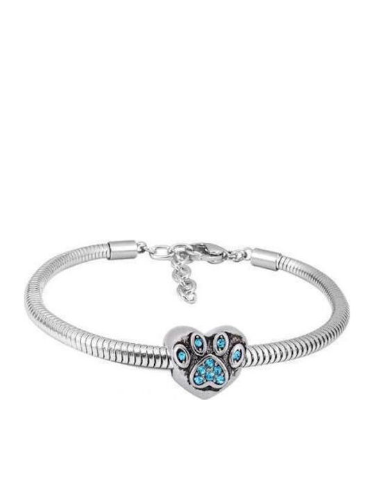 Bizou-Shop Дамска Гривна Верига от Стомана 17см