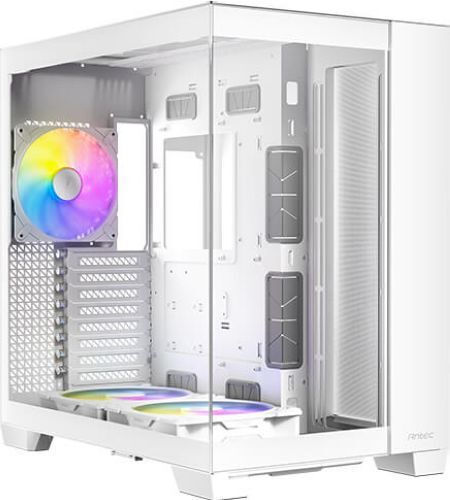 Antec C8 ARGB Gaming Full Tower Κουτί Υπολογιστή με Πλαϊνό Παράθυρο Λευκό