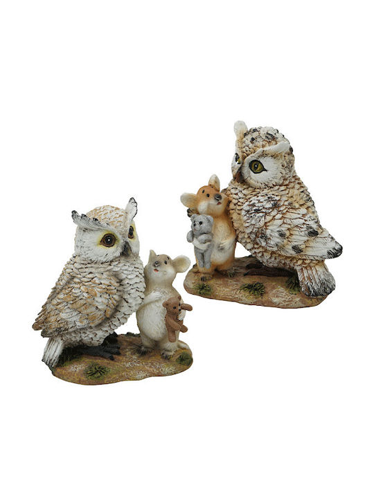 Owls Mice 12x7.5x13cm