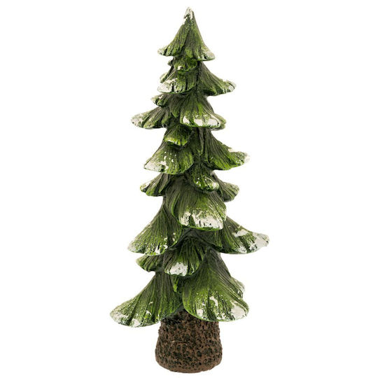 Christmas Decorative Plastic Tree 23cm Green