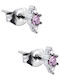 Piercing.gr Обици от Стомана с Камъни