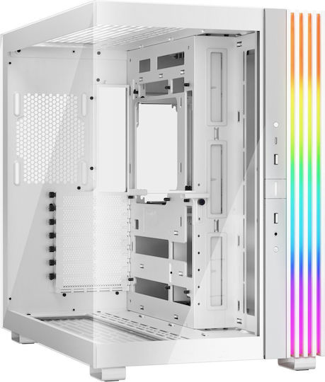 Be Quiet Light Base 600 DX Gaming Midi Tower Κουτί Υπολογιστή με Πλαϊνό Παράθυρο και RGB Φωτισμό Λευκό