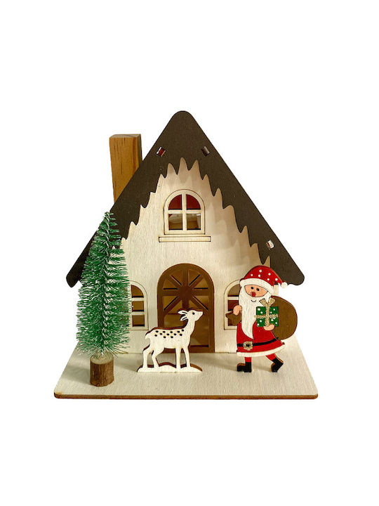 Weihnachts- Beleuchtete Dekorative Darstellung 13.5x13x9.5cm