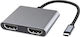 ATC USB-C Männlich Zu HDMI 2x Weiblich 1 Stück 06.005.0105