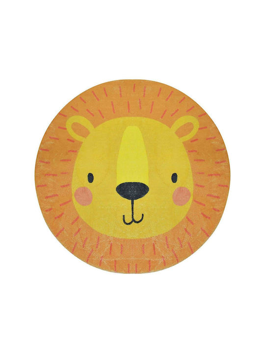 Conceptum Hypnose Kids Synthetic Rug Round 110cm