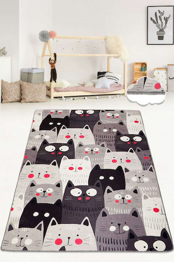 Conceptum Hypnose Детско килимче Сив 100x200см