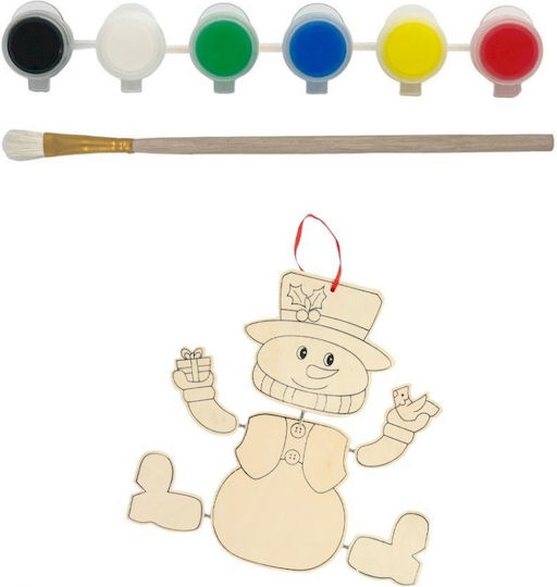 Koopman Om de zăpadă Set de Colorat Lemn