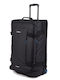 Estil Großer Stoff-Reisekoffer Schwarz mit 2 Rädern Höhe 73cm